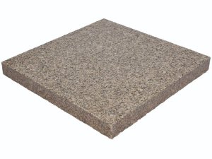Granitfliese 20x10x2 geflammt braun BOHUS - Muster