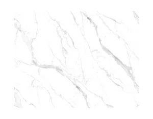 SPC-Platte Carrara glänzend, 280 × 112 × 0,5 cm
