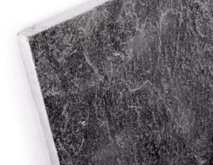 Quarzitplatte Silver Grey naturbelassen 10 × 30 × 0,8–1,3 cm