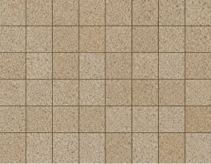 Gelbe gehämmerte Granitpflastersteine G682 (10x10x6)