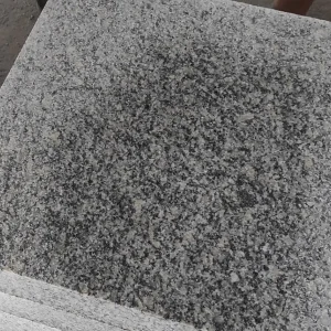 Geflammte Granit-Terrassenplatte in Grau Stone Grey (60x60x4) (1)