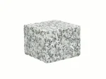 Gesägte Hellgraue geflammte Granit-Pflastersteine STRZEGOM (10x10x5) (1)