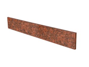 Granit-Verkleidungssetzstufe geflammt rot VANGA (90x13x4)