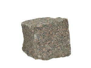 Granit-Pflastersteine 8/11 gespalten braun BOHUS - Muster