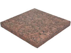 Rote geflammte Granit-Terrassenplatte VANGA (90x60x4)
