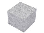 Gesägte geflammte Hellgraue Granit-Pflastersteine STRZELIN (10x10x5)