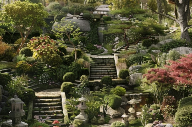 Mehrstufiger Garten – wie man ihn gestaltet