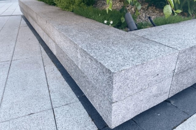 Was bedeutet es, dass Granit geflammt ist?