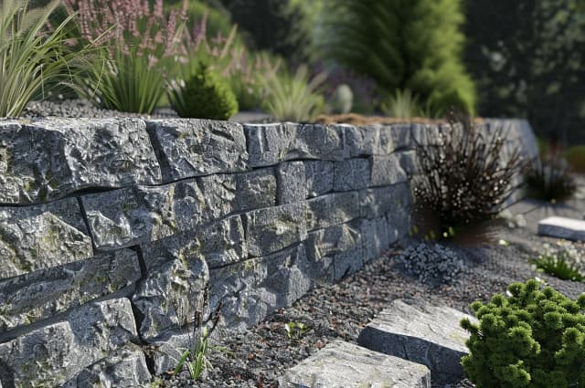 Granitmauern im Garten – Einsatzmöglichkeiten und Gestaltungsideen für den Außenbereich